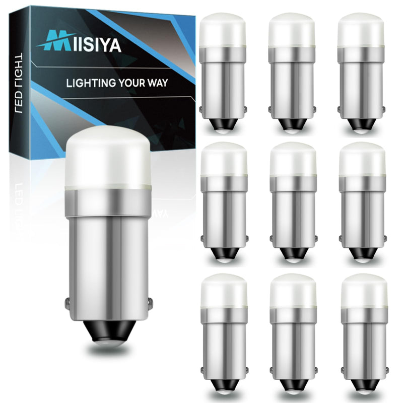 1820 Bulb 1445 1816 1815 1818 1819 757 53 57 313 BA9S Led Bulb 10-30Volt for Train Lights,House Number Light Bulb,Bingo Board Display and Industrial White 10Pack White 1820 Bulb