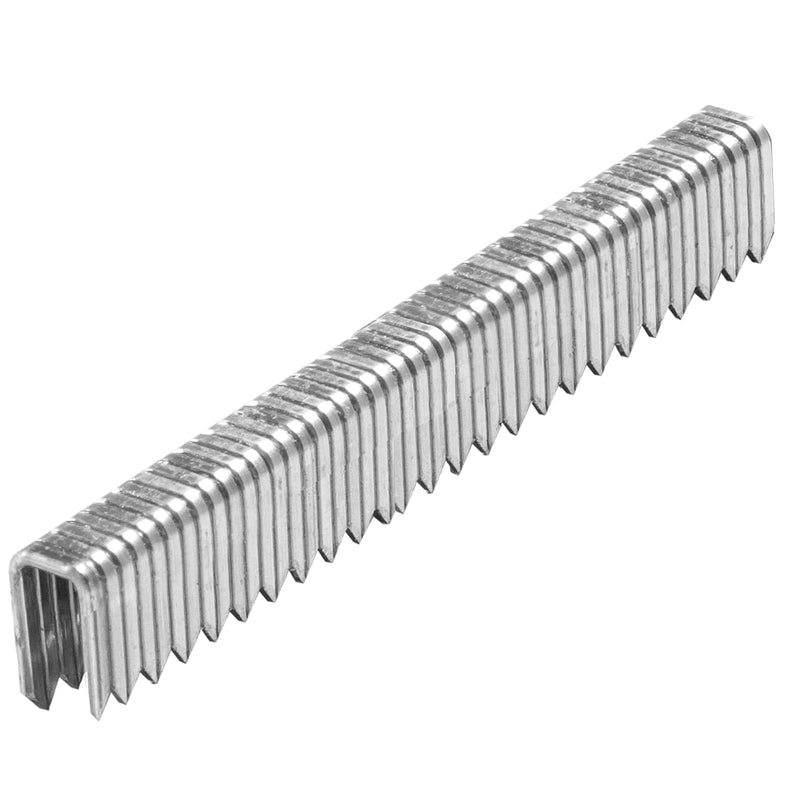 1000-Count 1/2 Inch Length, 18 Gauge 1/4 Inch Narrow Crown Staples, Heavy Duty Beveled Chiseled Pointed Galvanized Staples, for Pneumatic, Electric 18GA Stapler Gun 1/2" - NewNest Australia