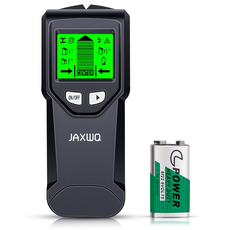 Stud Finder Wall Scanner - 5 in 1 Stud Finder Tool w/Intelligent Microprocessor Chip and HD LCD Display, Stud Detector Beam Finders for the Center and Edge of Wood AC Wire Metal Studs Joist Pipe Ink