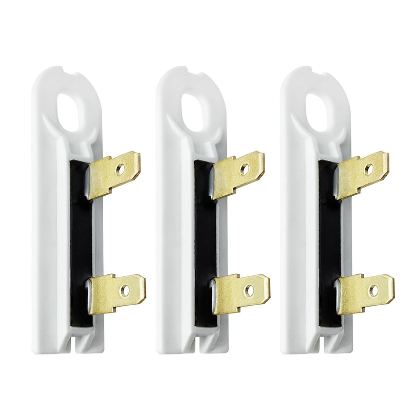 3 Pack 3392519 Dryer Thermal Fuse Replacement Part for Whirlpool Kenmore Dryer Replaces Part Numbers AP6008325 3388651 WP3392519VP 694511