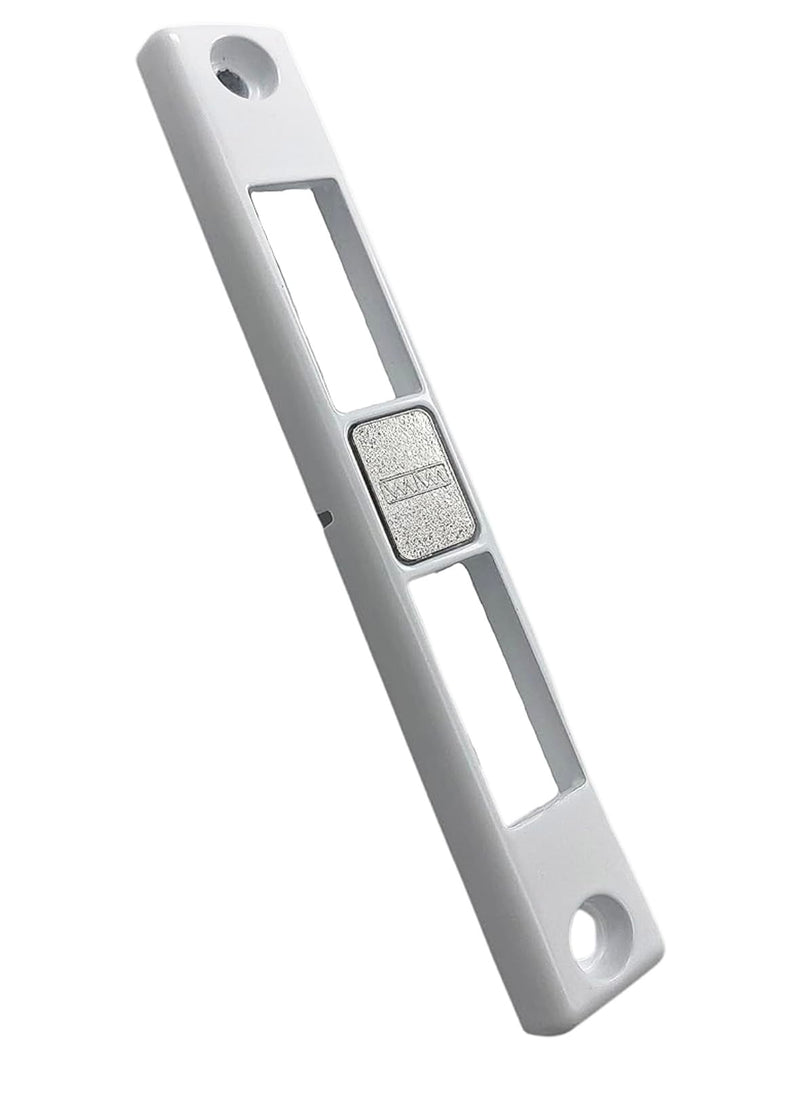 Generic Sliding Patio Door Keeper (Strike Plate), White, HA0208SKWH