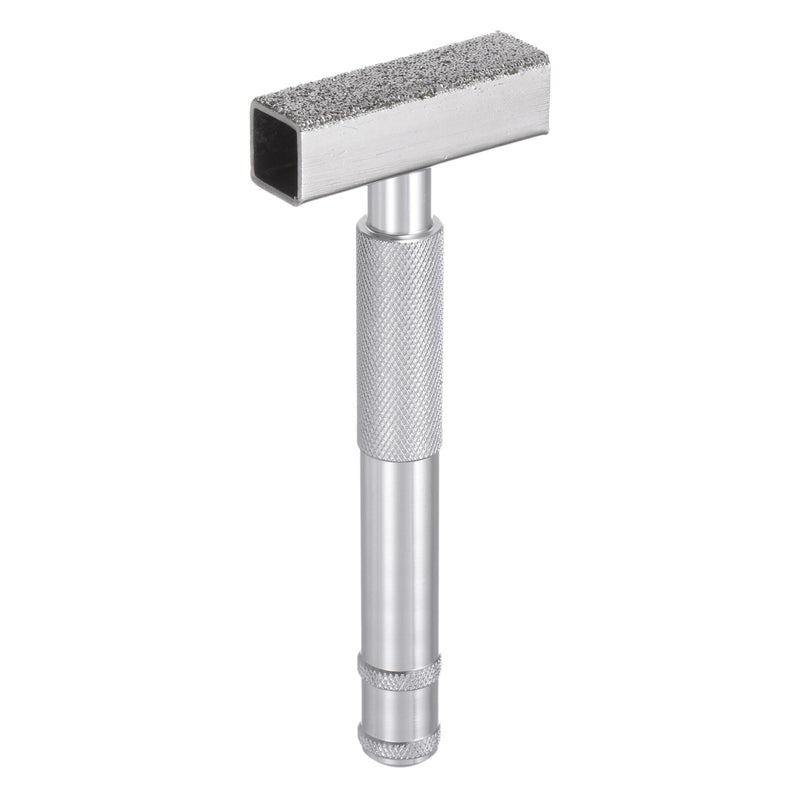 HARFINGTON Grinding Wheel Dresser 36 Grit Diamond Grinding Wheel Stone Dressing Tool with Flat Diamond Coated Surface for Grinding Truing Deburring Wheels, Silver