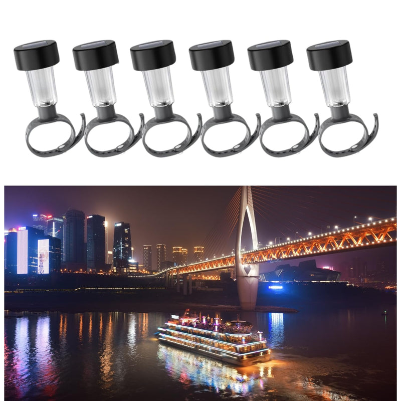 Marine LED Lights,Pontoon,Waterproof Night Fishing Decorations,in Boat Interior,Jon Boat, Yacht, Solar,Night Boat Ramp Marker Decorative Lights