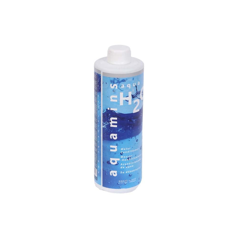 Aqua H2O – Water Treatment for Aquarium, 500ml (17 fl oz) | Freshwater & Marine Conditioner 500ml/17fl oz