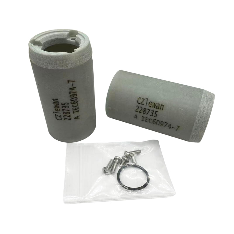 2Pcs 228735 Kit, Mrt Wear Resistance Fit for Hypertherm 45-105A Torch, Fit for M65/M65M/M85/M85M/ M105/M105M Mounting Sleeve