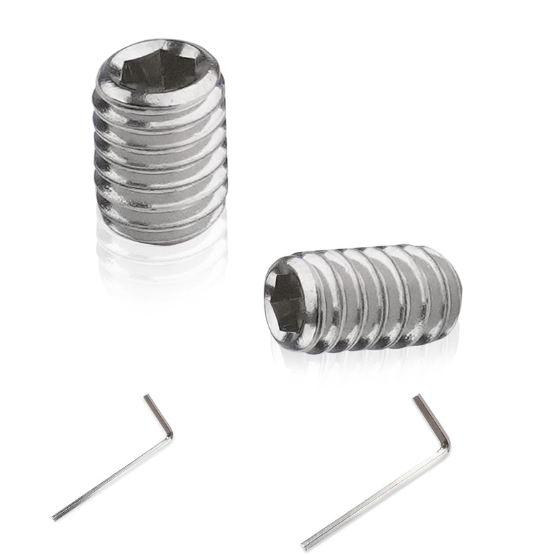 NBPLUS W11366418 Refrigerator Freezer Door Handle Mounting Set Screw Fridge Door Screw - AM 1-5-1 - EA221008/EA230910 Latest Upgrade Included Wrench (1Pack)