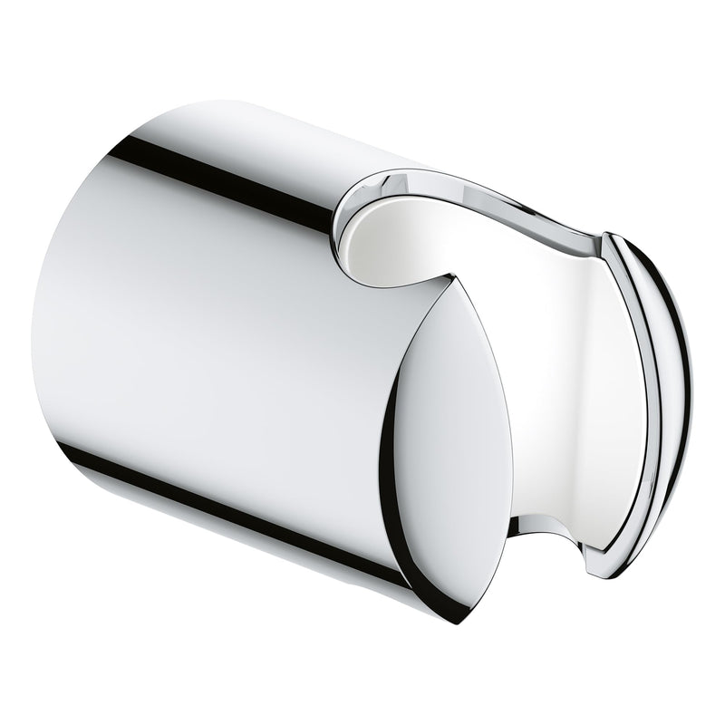GROHE 28605001 Tempesta Hand Shower Holder, StarLight Chrome Non-Adjustable