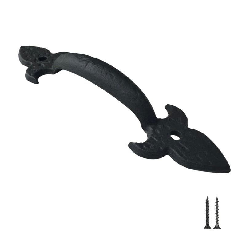 Curled Pull 8 inch Steel Black Single 1 - NewNest Australia