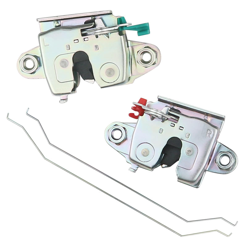 1Pair Tailgate Latch Lock with Control Link Compatible with Toyota Tundra 2007-2021 Replaces 65780-0C041 65790-0C041 65655-0C011 65656-0C011 Left Right Side 4 Pieces