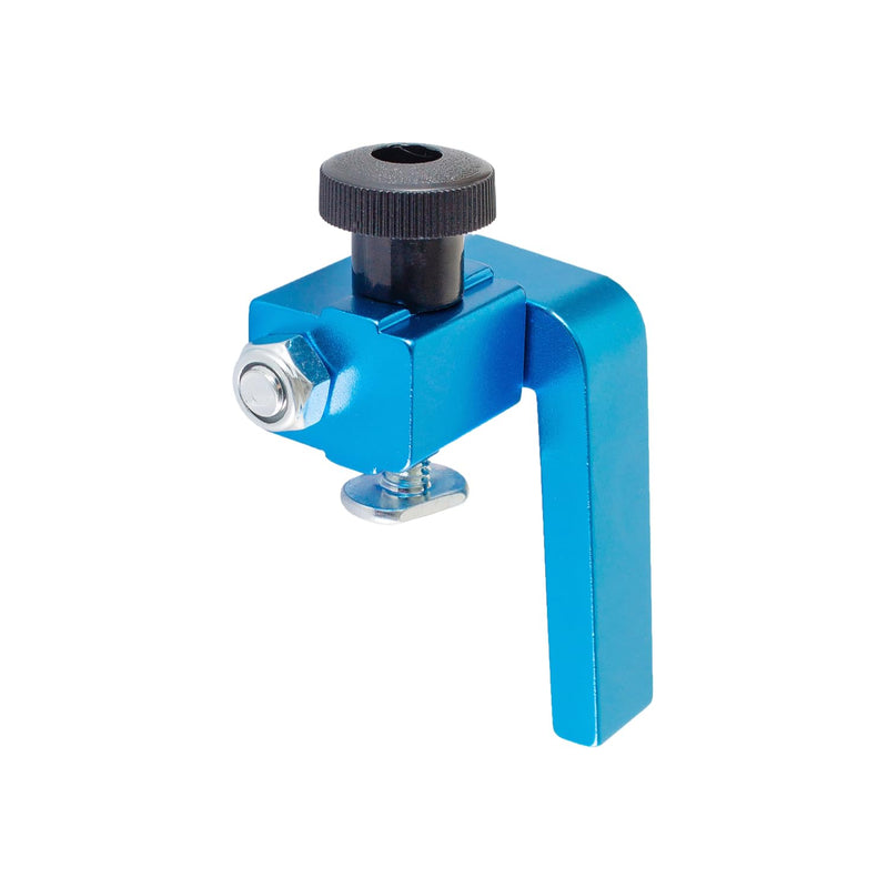 POWERTEC 3" Fence Flip Stop for Table Saw, Miter Saw, and Drill Press, T Track Accessories for Woodworking, 1PK (71367V) 3" Flip Stop