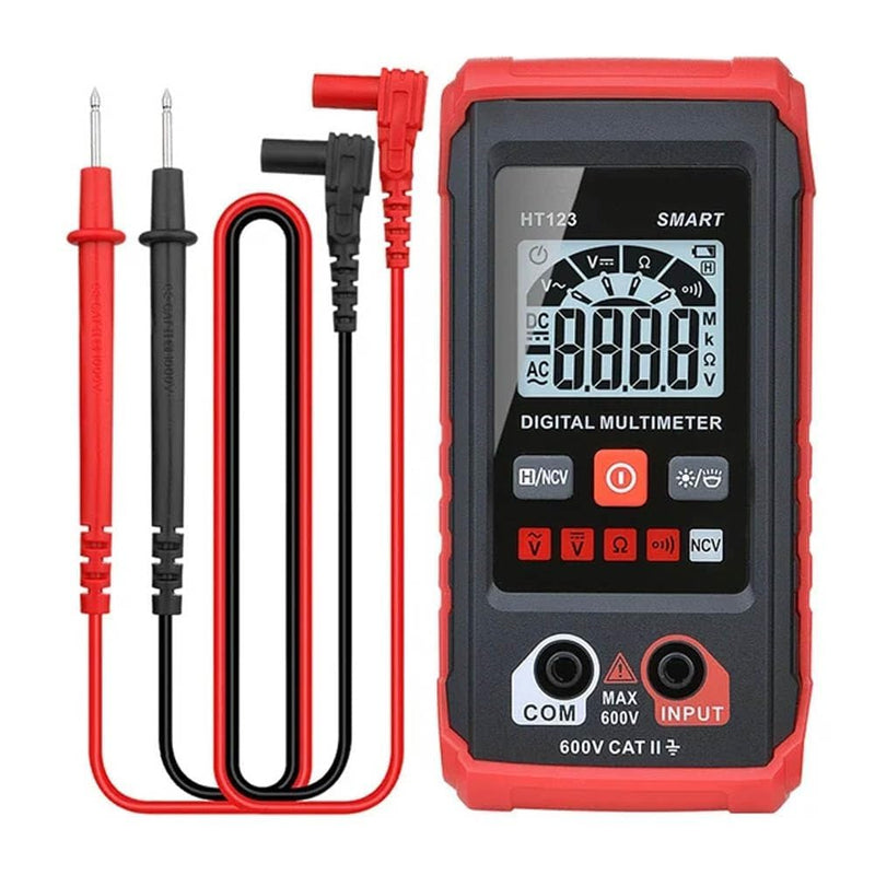 Ht Automatic Digital Multimeter,Tm-510 4000 Counts Smart Digital Multimeter,Digital Display Intelligent Multimeter,Voltage Tester with Non-Contact Voltage Function (1 PCS) 1 PCS