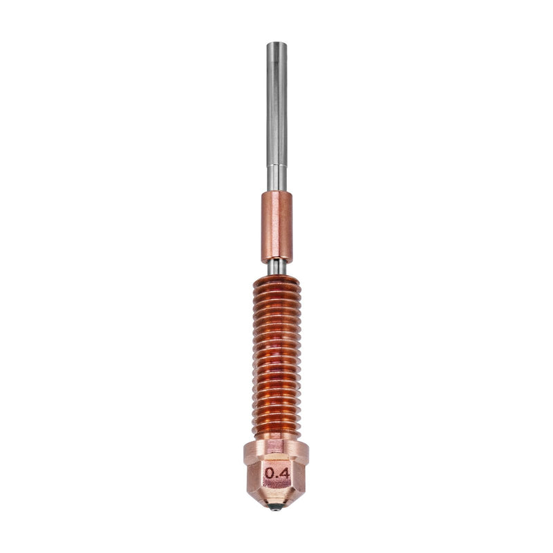 Quick-Swap Tungsten Carbide Nozzle 0.4mm for K1C / Ender-3 V3 / Ender-3 V3 Plus 3D Printer, High Thermal Conductivity Abrasion Resistance (K1C, 0.4mm)