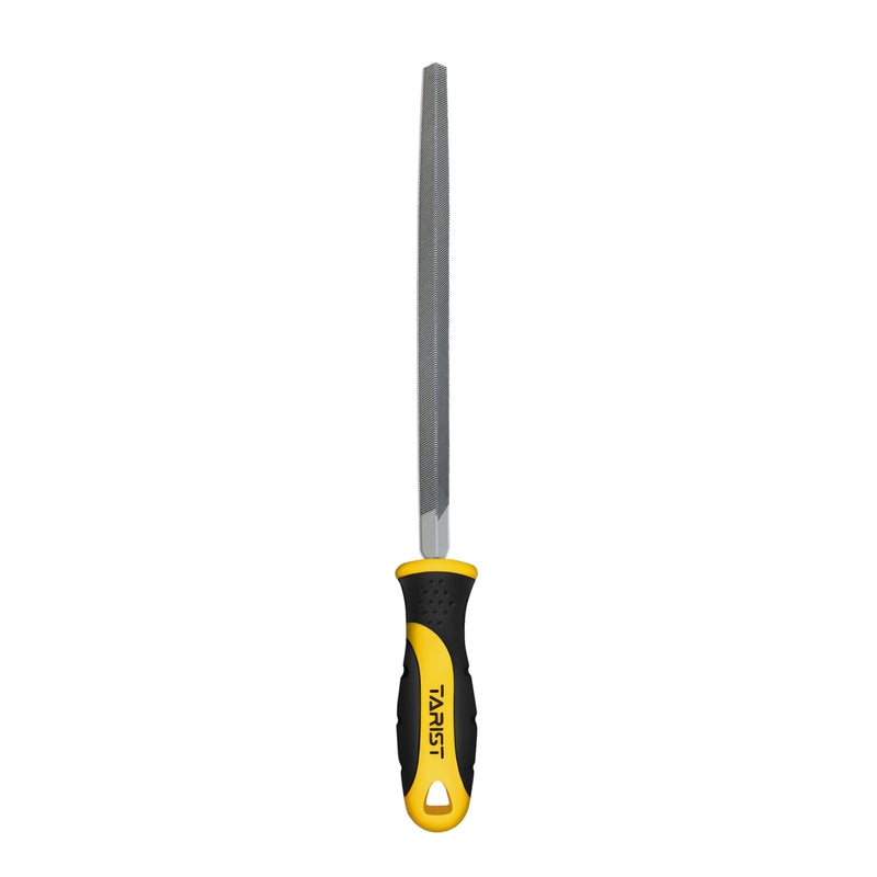 8 inch Triangular Metal File, Professional Carbon Steel file, Tool Sharpener for Professionals and DIY 8 inch