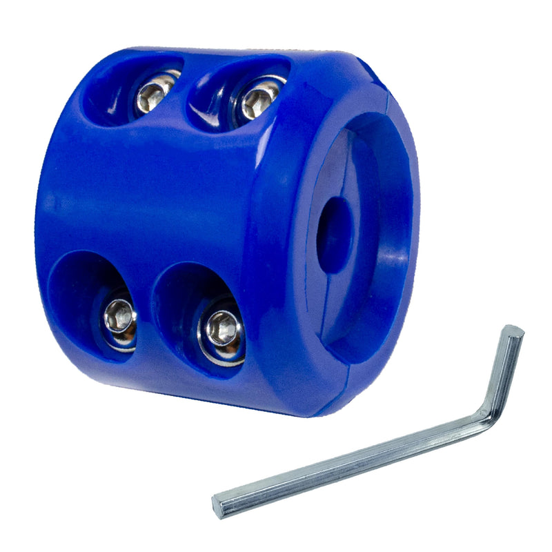 Rubber Winch Stopper for Cable Hook, Rubber Rope Line Saver for ATV UTV SUV Winches, with Allen Wrench (Blue) Blue 1 pack