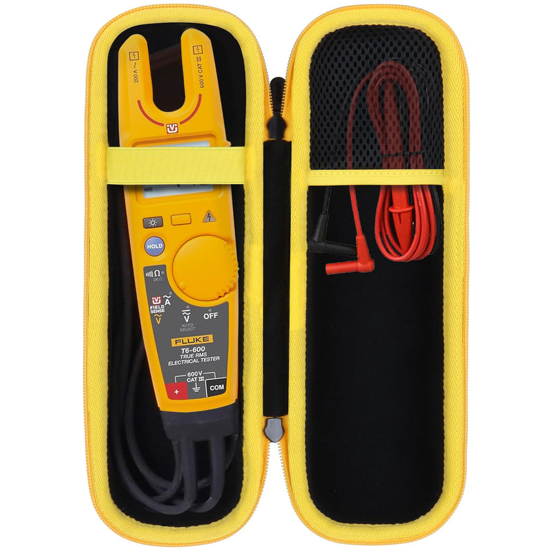 Hard Case Compatible with Fluke T5-1000 T5-600 T6-1000 T6-600 Electrical Voltage Continuity Current Tester