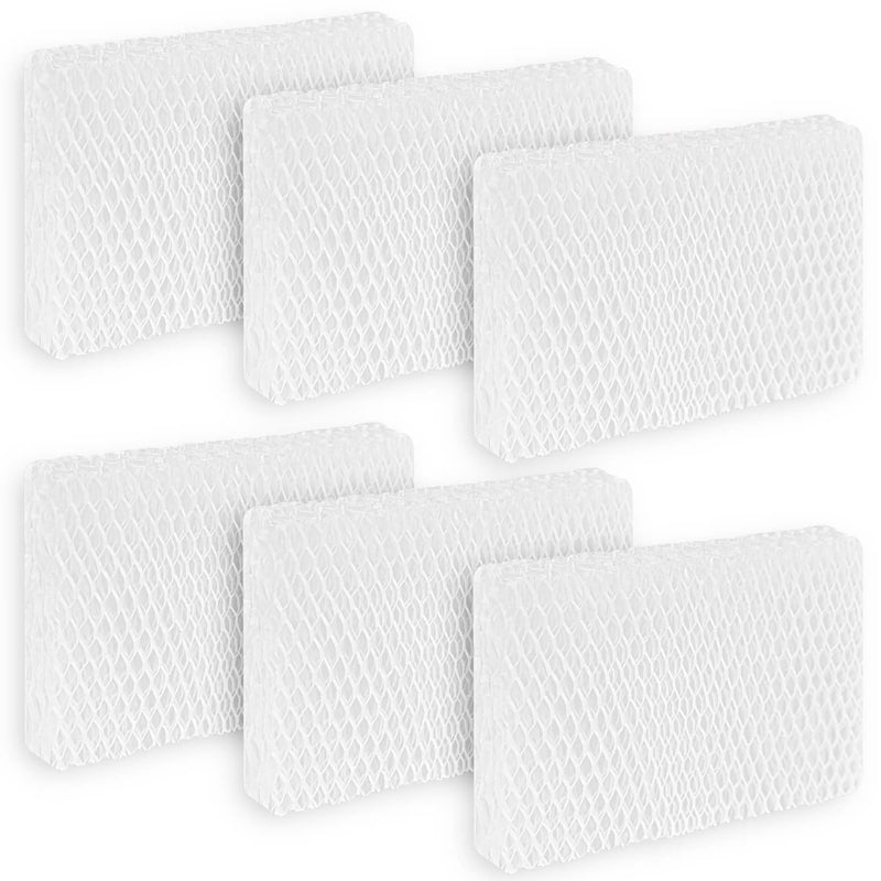 6 Pack WF813 Humidifier Filter Compatible with Equate Eqwf813 Eq-2119-Ul, Relion RCM-832 RCM-832N, ProCare PCCM-832N Cool Mist Humidifier Replacement Wick for Indoor Climate and Air Purification WF813-6 PCS