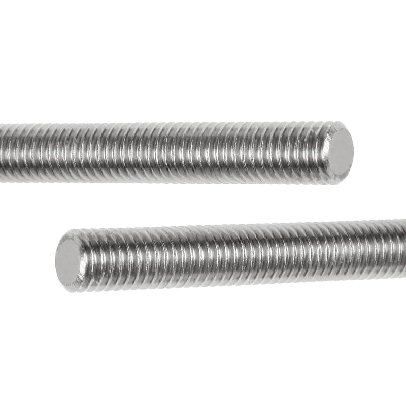 M8x250mm Fully Threaded Rod M8-1.25 2 Pcs Thread Rod 304 Stainless 10" Length Steel Right Hand Threads Metric Threaded Rod All Threaded Rod Studs Battery Post Extended