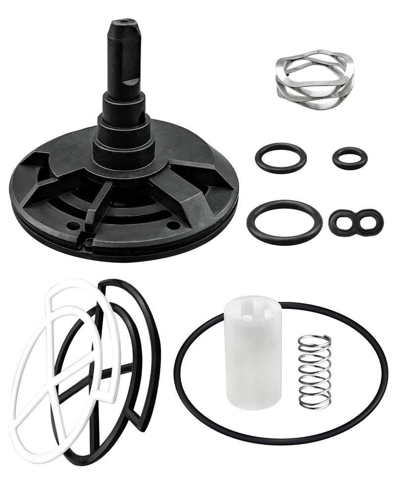 Water Softener Standard Valve Rotor and Seal Kit Compatible with Whirlpool Kenmore GE Morton EcoPure Northstar, 3/4" Softener Control Valves Replace 7238468 for 5 Screw Caps