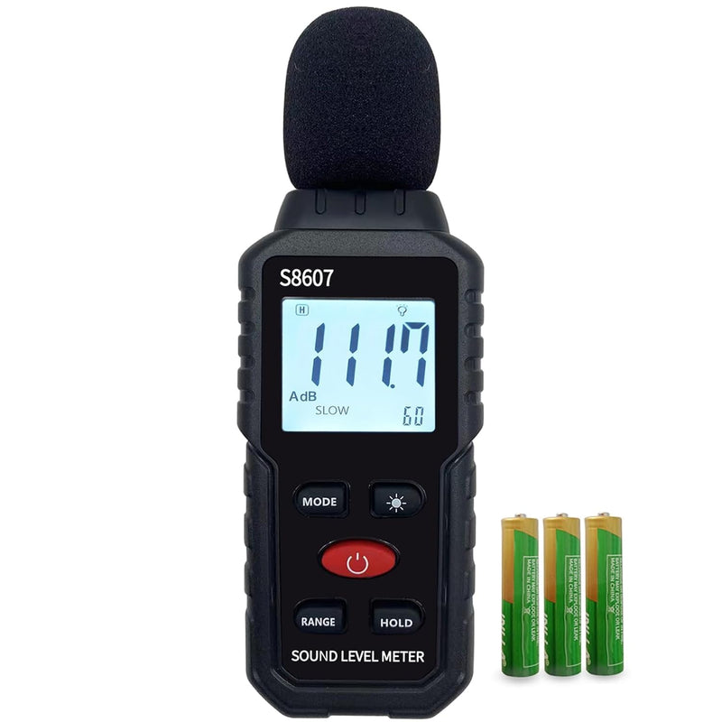 Digital Sound Level Meter,Sound Meter for Classroom Home Street,30-130dBA dB Meter to Measure Noise,Noise Decibel Reader,Audio Sound Tester,Sound Test equipmetent,Sound Measurement Device (30-130dBA) 30-130dBA - NewNest Australia