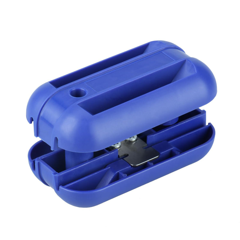 Edge Banding Trimmer Quad Trimmer With Tungsten Carbide Blades, Edge Band Trimmer for Wood Veneer, Professional Edging Tape Trimming Tool（1 Pack） Blue