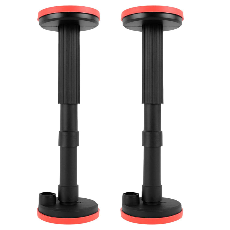 2Pcs Cabinet Jacks for Installing Cabinets,Height Adjustable Support Pole,Stable 3rd Hand Support System for Upper Cabinet Installation 440LB Capacity,Undermount Sink Mounting Brackets for Fallen Sink