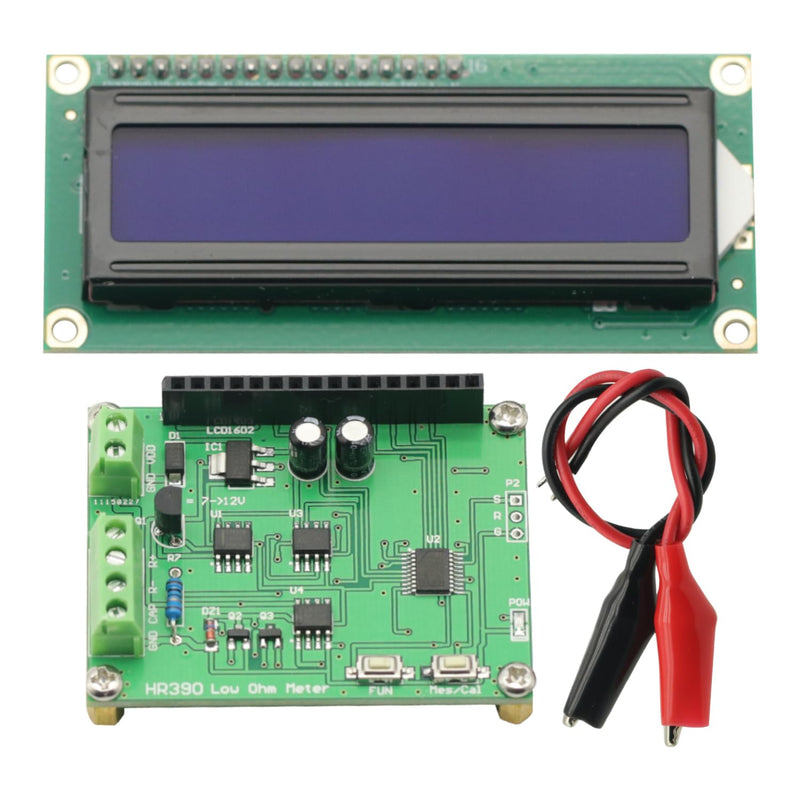1PCS Milliohm Meter Low Resistance Tester Ohmmeter to Measure Resistance Value