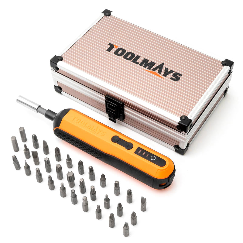 Electric Screwdriver, Cordless Screwdriver Kit (32PCS with Case) 32PCS with Case