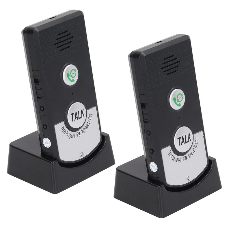 Tyenaza 2 Way Voice Intercom, Super Long Range Intercomunicador Waterproof Intercom Doorbell System Unit, for Home Office Classroom