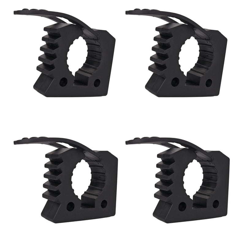 Quick-Release Rubber Clamp,Rubber Mount Clamps from 1'' to 1-1/3'' in Diameter Tools,Used by vehicle on Off-road vehicles, UTVs, ATVs (4p) 1''to1-1/3(4p)