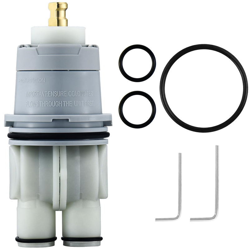 RP46074 Shower Valve Cartridge Replacement for Delta 13/14 Series Single-Handle Shower Faucet, Universal Shower Valve Cartridge Repair Assembly, Replacement Monitor Cartridge Parts