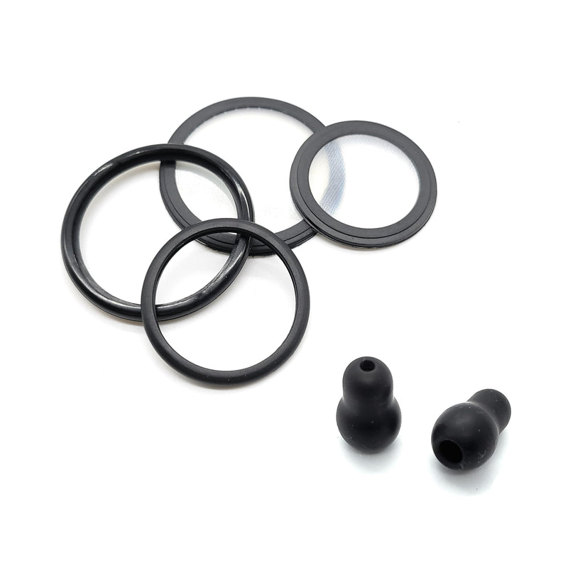 Adult + Pediatric Diaphragm with Rim Assemblies. Fits Cardiology III (3) + 2 Extra Ear Pieces. Compatible with Littmann and Other Stethoscopes - NewNest Australia