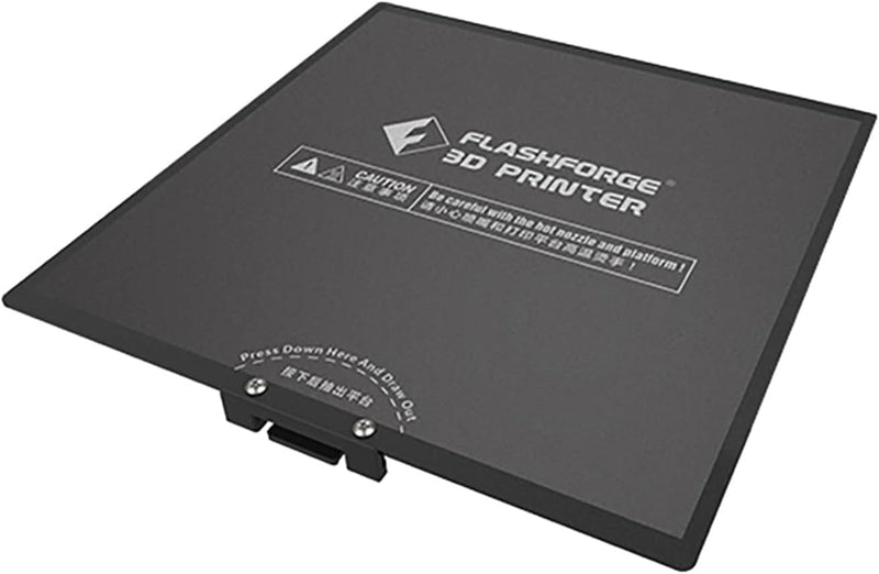 Pack of 2 3D Printer Parts Flexible Build Plate Kit for Flashforge Adventurer 3 Series Upgraded Print Platform