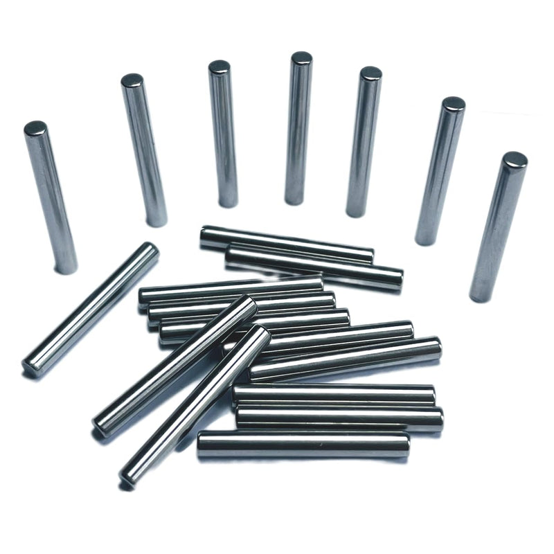 20PCS 1/8 x 1 Dowel Pins,1/8 inch x 1 inch Metal Dowel pins,Shelf Pegs 1/8 inch,Bearings Alloy Steel pins Wood Bunk Bed Dowel Pins 1/8 Shelf Pins 1/8 inch Metal pins,Shelf Support Pegs. 1/8 x 1 Inch