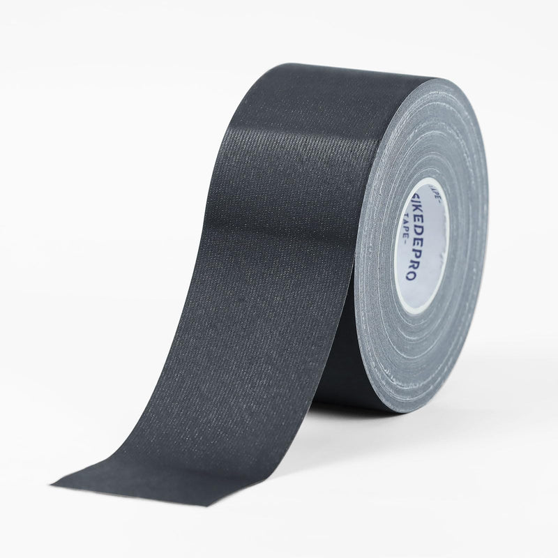 Black Gaffers Tape, Bulk Gaff Tape 2" X 30 Yards, Heavy Duty Gaffer Tape, Floor Tape for Electrical Cords Cable Tape, Non-Reflective Matte Finish Gaff Tape for Photography 1