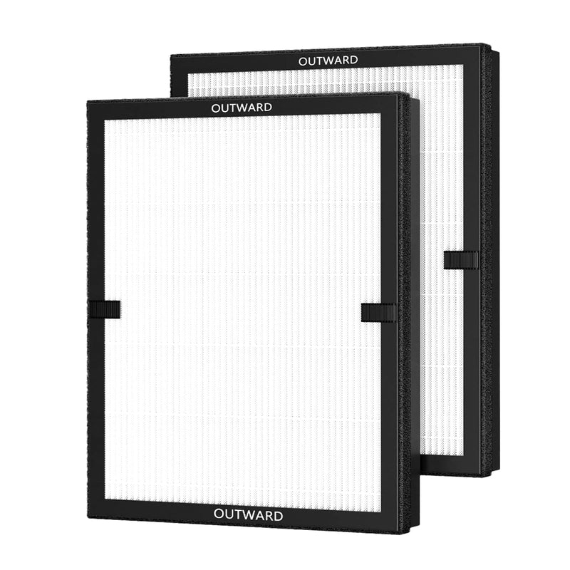 Netezza E200 Air Purifier Filters Fit For LUNINO E-200 Air Purifier，2 Pack E-200*2