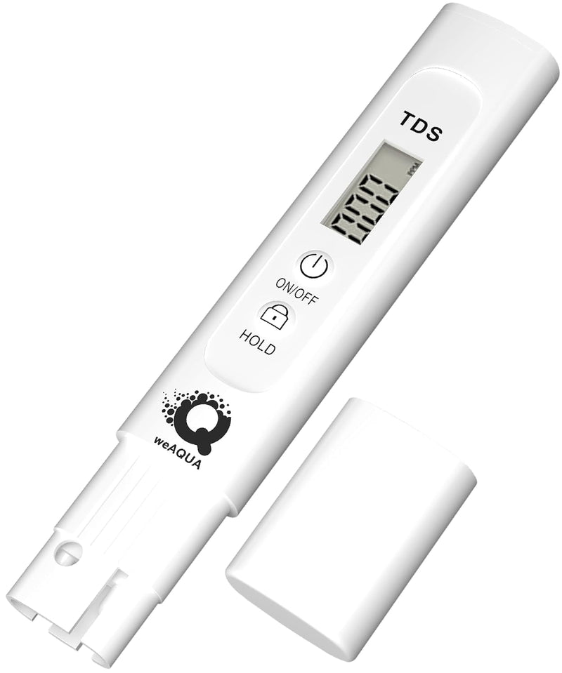 TDS Meter AI-Supported Self-Calibrating for Accurate Results - Total Dissolved Solids Meter- Water Quality Tester Ideal for Drinking Water, Hydroponics, TDS and PPM Measurement TDS Pro