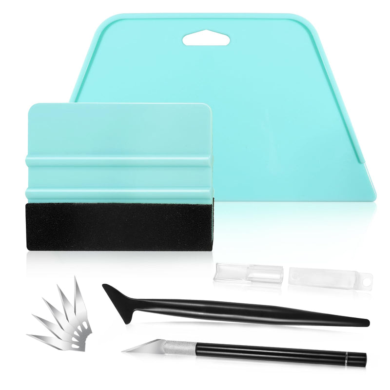 WRAPXPERT Wallpaper Tools Kit for Peel and Stick Wallpaper,Smoothing Tools for Wallpaper Apply,Vinyl Backsplash Tile,Contact Paper Vinyl Film,Window Film 01 Basic Kit