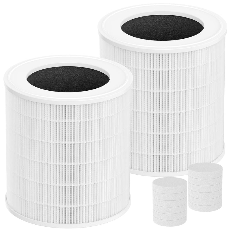 A2002 Replacement Filter Compatible with A2002 Air Purifier, for Home & Bedroom, 2 Pack