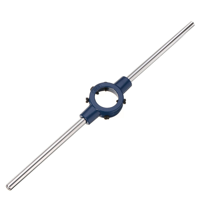 uxcell Round Die Stock Handle Wrench 45mm(1.77") Adjustable Threading Die Wrench Handle Holder for Bolt Thread Repair Bar Tools (Fit M16-M20 Metric Dies / 45mm Outer Dia. Dies)