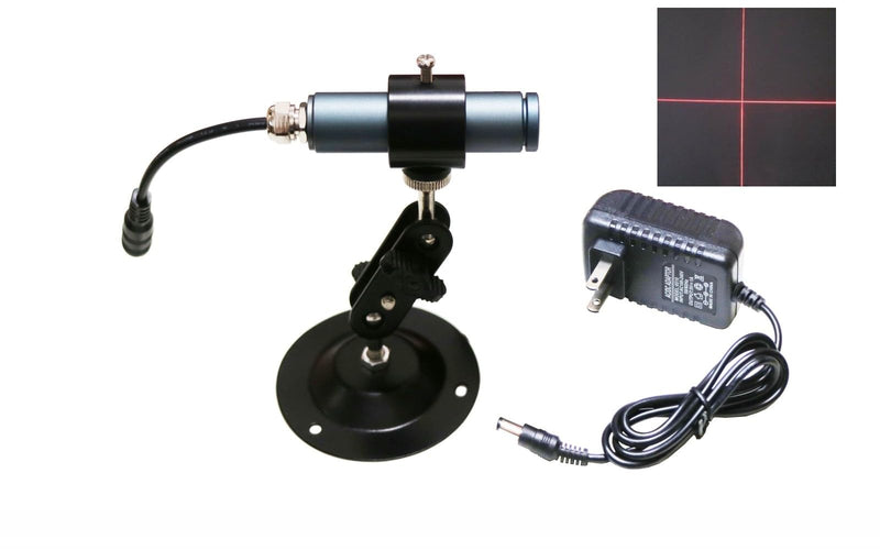 Red Cross Line Light 658nm Cross Hair Module Generator Projector for Wood Stone Cloth Fabric Cutting Alignment