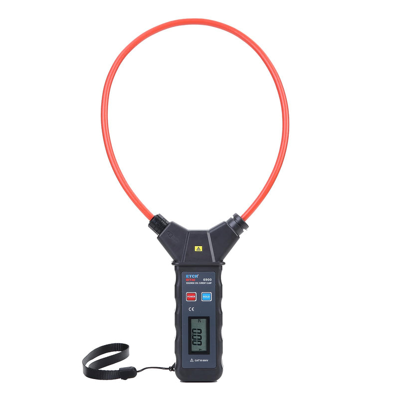 EITAI6900 Digital Flexible Clamp Meter, AC 0.00A-9999A, 25inch/Φ7.9inch, Manufacturer Direct Sales, Rogowski Amp Large Current, Leakage Low Current Clamp Meter