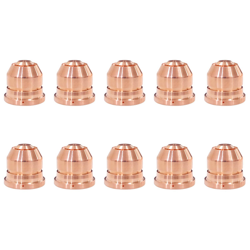MAUTO 10Pcs 220975 Nozzle Tips Fit 125 Plasma Cutting Torch Consumable 220975 10Pcs