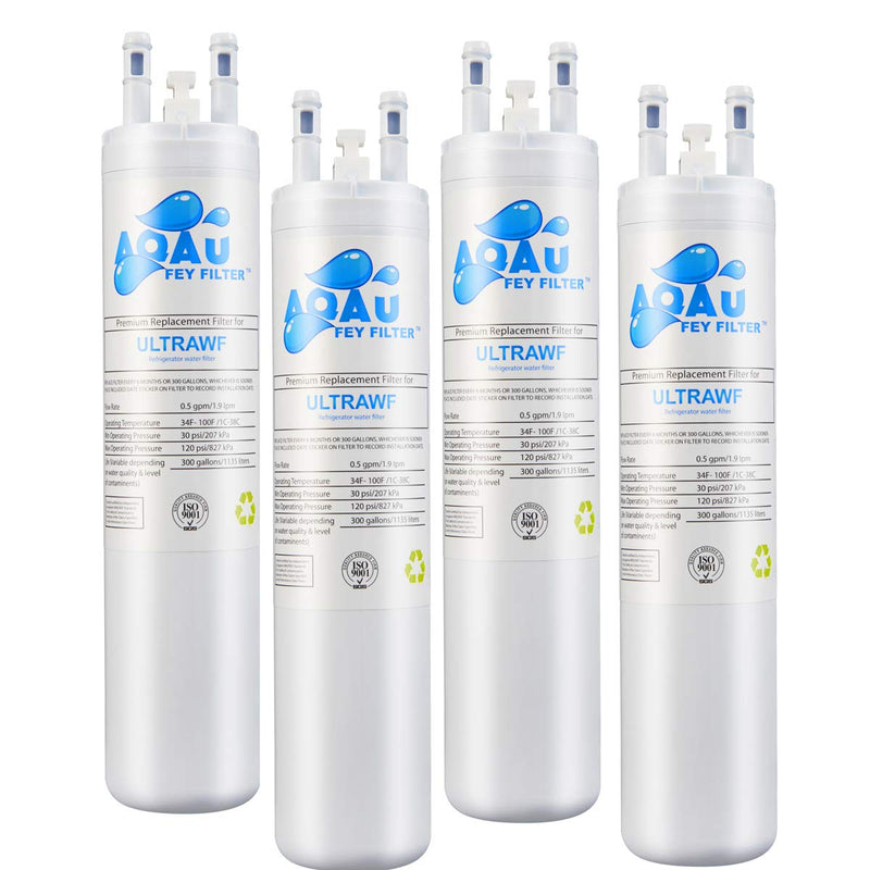 UL TRAWF Water Filter Replacement for UL TRAWF, Pure Source Ultra, Ken More 9999, 46-9999 Water and Ice, 3 Pack, Height 11 inches (4 Packs)