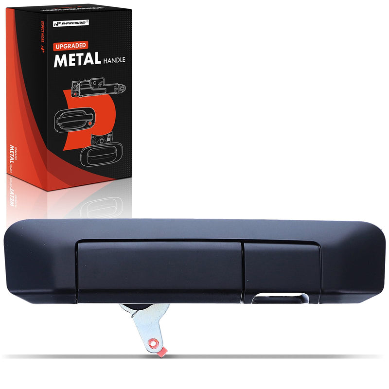 A-Premium Upgraded Metal Tailgate Handle Liftgate Latch Handle with Camera Hole Compatible with Toyota Tacoma 2009-2015, Primed Black, Replace# 69090-04020-PTM-MT