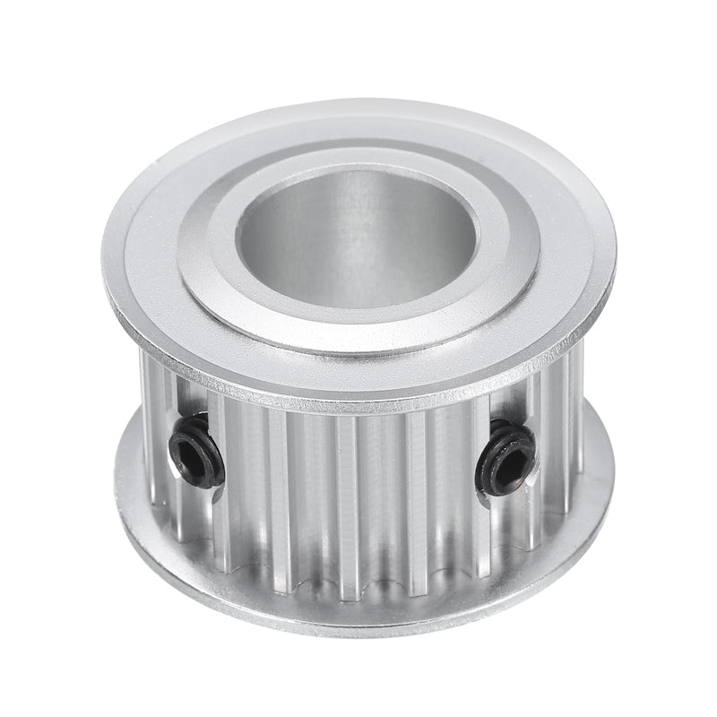 uxcell 5M-20T-5/8B Timing Belt Pulley 5/8" Bore, 20 Teeth Aluminum Alloy Synchronous Wheel, Pitch 5mm Tooth for 15mm Width Belt