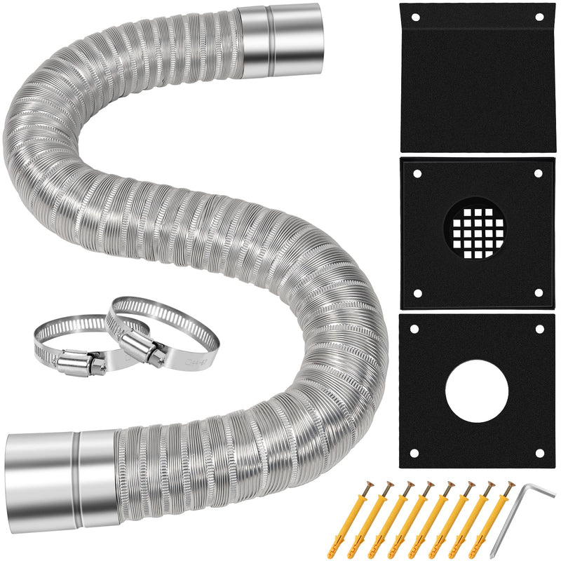 VICAMB Pellet Stove Vent Pipe Kit, Pellet Stove Fresh Airs Intake Kit