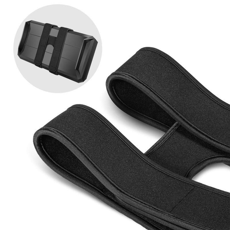 2-Pack, Secure Fish Finder Cover Straps for All Brand Fishing Graphs, Sonar Cover Straps