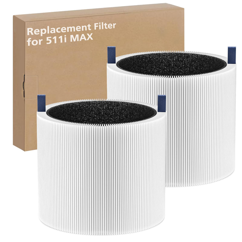 511i MAX Replacement Filter for BLUEAIR 511i Max HEPASilent Air Cleaner White