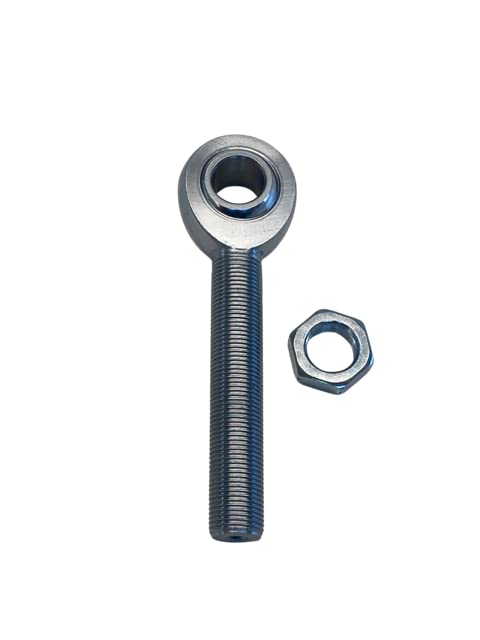 Left Hand 3/4" Bore X 4" Long 3/4" Shank w/Jam Nut Heim Joint