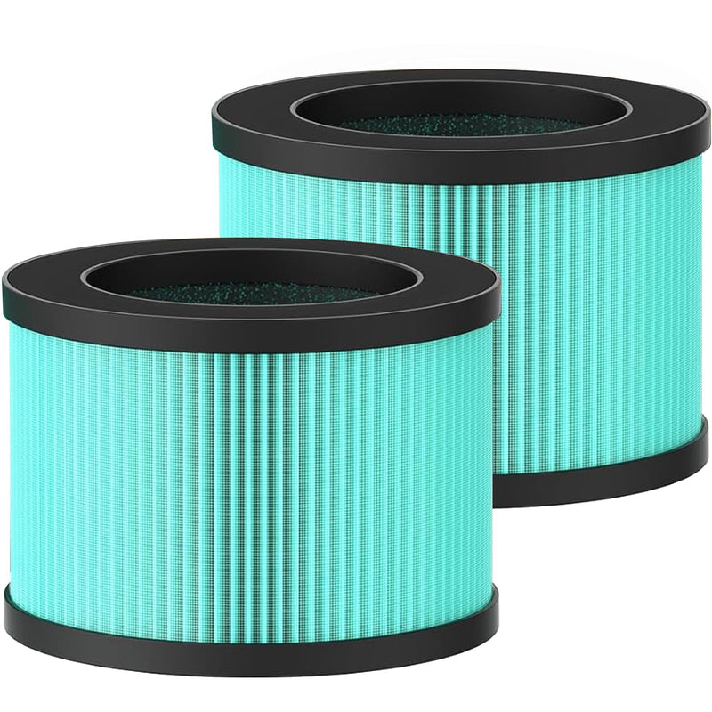 MK01 MK06 Air Filter Replacement for Aroeve MK01 Air Puri-fier, 2 Pack 2 Pack Green